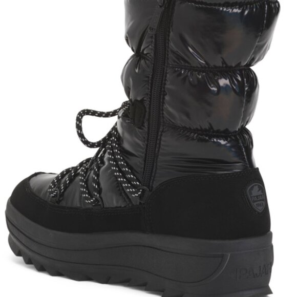 Pajar Taya Waterproof Mid-Calf Puffer Boots | Durable Grip Sole SIZE 6, 6.5 - Picture 4 of 9